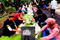 Syukuran Warga Cibunar Rancakalong Karena Jalan Desa Diperbaiki (Dok.Hariansumedang.com/Tatang Tarmedi)