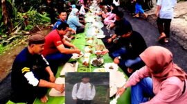 Syukuran Warga Cibunar Rancakalong Karena Jalan Desa Diperbaiki (Dok.Hariansumedang.com/Tatang Tarmedi)