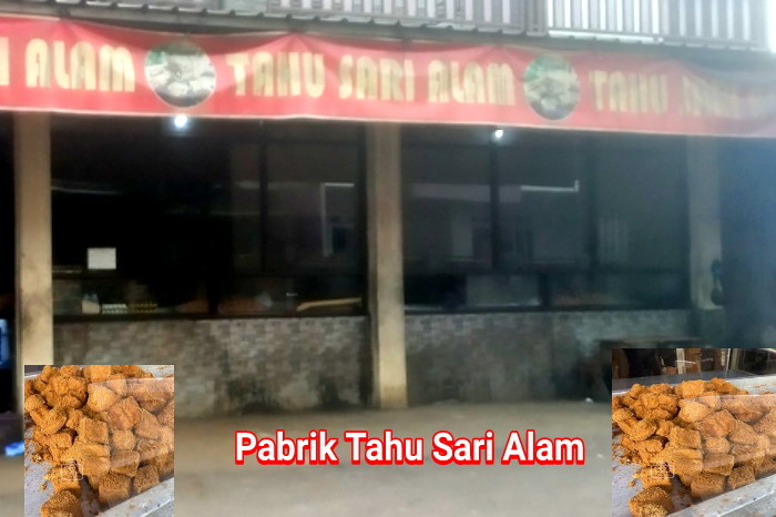 Sentral penjualan Tahu Sari Alam di Corenda Kecamatan Cisitu (Dok.Hariansumedang.com/Tatang Tarmedi)