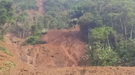 Kondisi wilayah terdampak banjir bandang dan tanah longsor di Kampung Gintung, Desa Cibenda, Kecamatan Cipongkor, Kabupaten Bandung Barat. (Dok. BPBD Kabupaten Bandung Barat)
