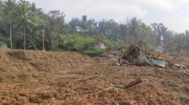 Tanah longsor terjadi di Kampung Joglo, Desa Sirnagalih dan Kampung Gintung Desa Cibenda, Kecamatan Cipongkor, Kabupaten Bandung Barat. (Dok,. BPBD Kabupaten Bandung Barat)