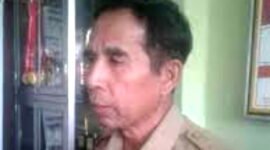 Kepala SD Negeri Gunungdatar Kecamatan Tanjungkerta, Saprudin, ingin mempertahankan sepak takraw jadi unggulan (Dok.Hariansumedang.com/ Tatang Tarmedi)