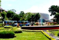 Satu sisi keindahan panorama kampus Unpad di Jatinangor (Dok.Hariansumedang.com/Wikipedia)