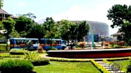 Satu sisi keindahan panorama kampus Unpad di Jatinangor (Dok.Hariansumedang.com/Wikipedia)