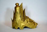 Mahkota Binokasih Sanghiang Pake milik Kerajaan Pajajaran yang dihibahkan ke Kerajaan Sumedang Larang (Dok.Hariansumedang.com/ Tatang Tarmedi)