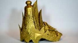 Mahkota Binokasih Sanghiang Pake milik Kerajaan Pajajaran yang dihibahkan ke Kerajaan Sumedang Larang (Dok.Hariansumedang.com/ Tatang Tarmedi)