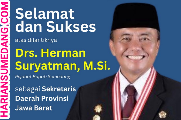 Herman Suryatman, Pj Bupati Sumedang, 