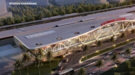 Stasiun Kereta Cepat Whoosh Karawang, Jawa Barat. (Dok. Kcic.co.id)
