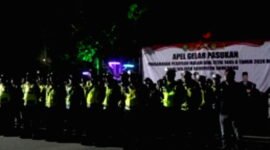 Apel Pasukan Pengamanan Malam Lebaran Digelar di Alun-Alun Sumedang (Dok.Hariansumesang.com / Sumedangkab.go.id / Tatang Tarmedi )