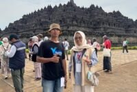 Delegasi dari Forum TBM Kab. Karawang, Kang Nurul Ilmi dari TBM Tepas Elmu, Kec. Jayakerta dan Lala Agustina dari TBM Tunas Makrifat, Kec. Batujaya, Kab. Karawang.