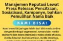 Hubungi WhatsApp Center: 0831 1555 7788, jika Anda atau korporasi Anda ingin melakukan publikasi press release, baik di media mainstream maupun bukan. (Dok Sapulamgit.com)