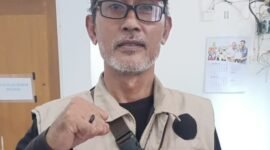 Ketua Pilkades Desa  Payungsari Kecamatan Pedes Sopyan Hadi