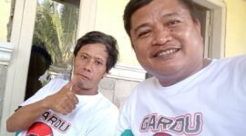 Nana Satria Permana, Ketua Umum GARDU (kiri)