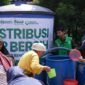 Pupuk Kujang terus menyalurkan bantuan air bersih ke wilayah terdampak kekeringan di Karawang. Warga kini bisa menikmati air bersih